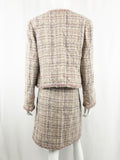 Vintage Chanel 2007 Pink Boucle Suit Size 42/44 Fr (M-L Us)