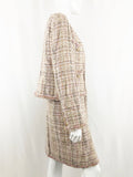 Vintage Chanel 2007 Pink Boucle Suit Size 42/44 Fr (M-L Us)