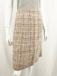 Vintage Chanel 2007 Pink Boucle Suit Size 42/44 Fr (M-L Us)