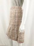 Vintage Chanel 2007 Pink Boucle Suit Size 42/44 Fr (M-L Us)