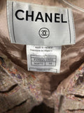 Vintage Chanel 2007 Pink Boucle Suit Size 42/44 Fr (M-L Us)