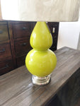 Green Gourd Lamp (2 available sold separately)