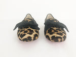 Christian Louboutin Pony Hair Leopard Loafer Size