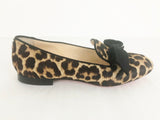 Christian Louboutin Pony Hair Leopard Loafer Size