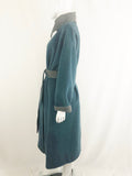 Emporio Armani Wool Wrap Coat Size M