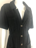 Chanel Cotton Belted Dress Size M / 8