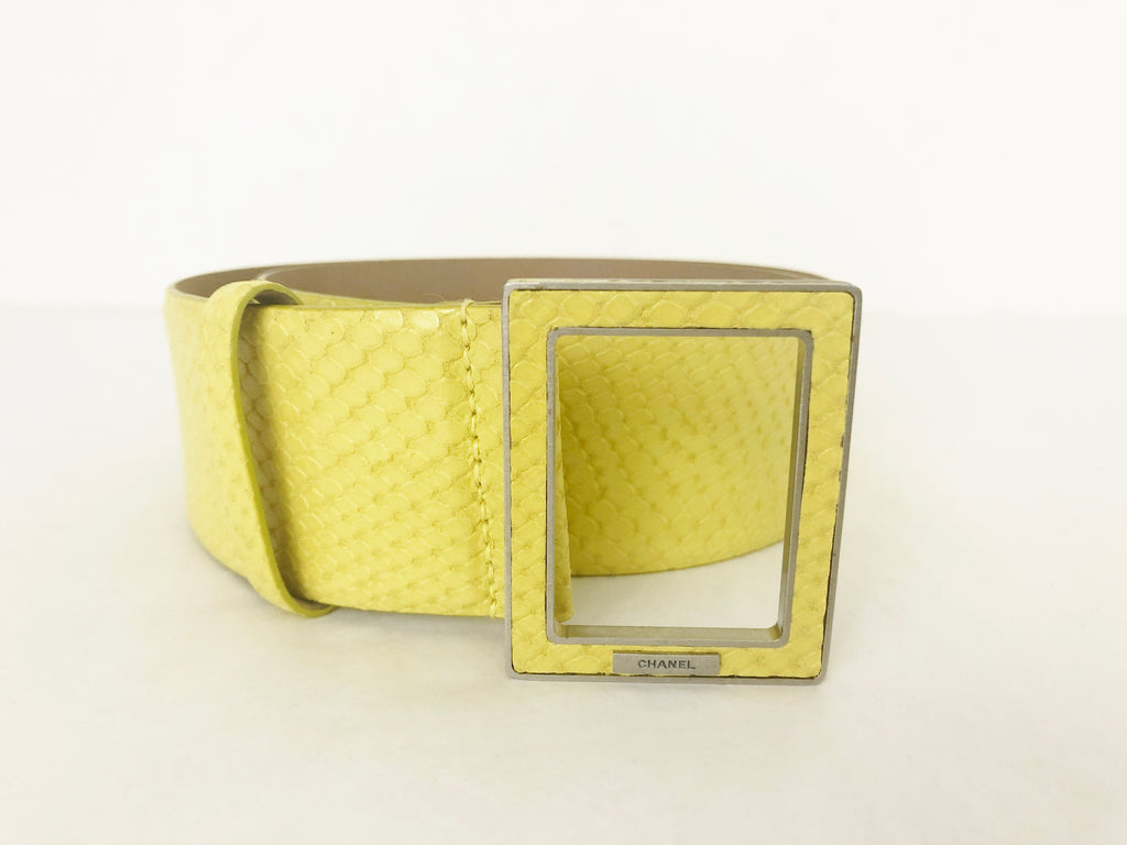 Chanel Leather Embossed Belt – KMK Luxury Consignment