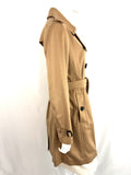 Burberry Cashmere Double Breasted Coat Size L