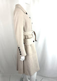 Burberry Wool Coat w/Belt Size 8