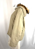 Prada Puffer Coat w/Raccoon Trim Size XL