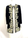 J. McLaughlin Embroidered Evening Jacket Size M
