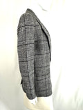 Smythe Plaid Wool Blazer Size XS
