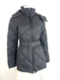 Burberry London Puffer Belted Coat Size M