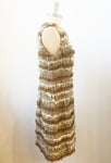 Chanel Faux Fur Dress Size 8 / M