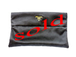 Prada Raso Satin Clutch