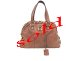 Muse Brown Leather Shoulder Bag