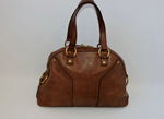 Muse Brown Leather Shoulder Bag