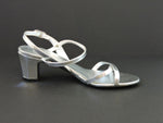 NEW Chanel Silver Sandal Size 36 It (6 Us)