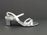 NEW Chanel Silver Sandal Size 36 It (6 Us)