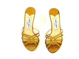 Metallic Mule Size 37.5 It (7.5 Us)