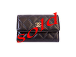 NEW Chanel Quilted Cc Wallet / Card Holder