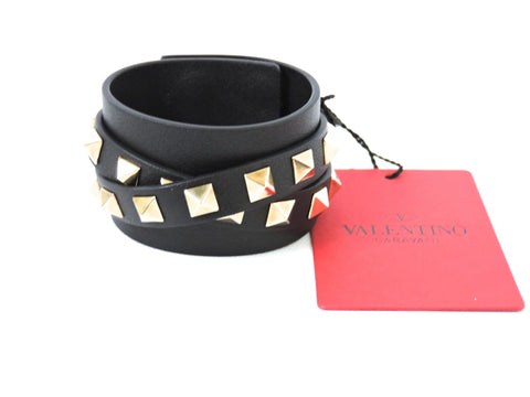 NEW Rockstud Leather Cuff Bracelet