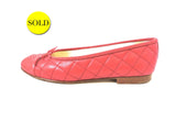 Chanel Cap-Toe Flats Size 36.5 It (6.5 Us)