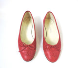 Chanel Cap-Toe Flats Size 36.5 It (6.5 Us)