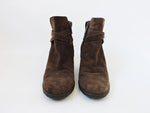 Aquatalia Suede Ankle Boot Size 8.5