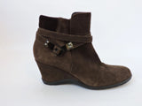 Aquatalia Suede Ankle Boot Size 8.5