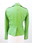 Tory Burch Leather Jacket Size 6 Us