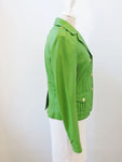 Tory Burch Leather Jacket Size 6 Us