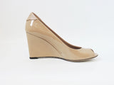 Gucci Tan Patent Leather Wedge Size 37.5