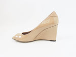 Gucci Tan Patent Leather Wedge Size 37.5