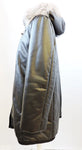 Furlux Leather Coat With Fox Trim Size Xxl