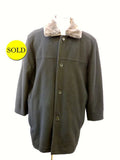 Andrew Marc Shearling Coat Size L