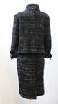 Chanel Suit With Leather Accent Size 44 It (12 / L Us)