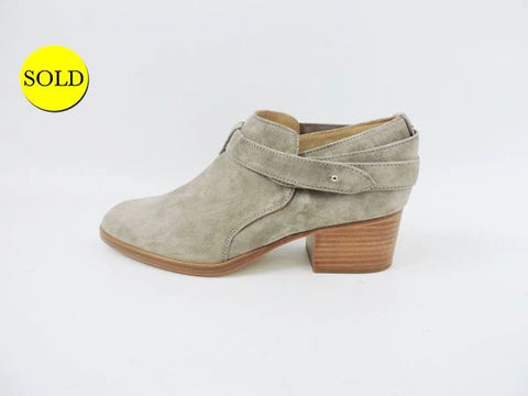 NEW Rag & Bone Harley Belted Suede Bootie Size 37 It (7 Us)