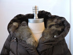 Moncler Fur Hood Puffer Jacket Size 1 Fr (S Us)
