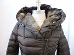 Moncler Fur Hood Puffer Jacket Size 1 Fr (S Us)