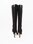 Jimmy Choo Suede Boot Size 37.5 It (7.5 Us)