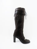 Coach Reece Shearling Lined Boots Size 8 B