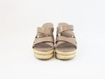 NEW Jimmy Choo Cork Wedge Mule Size 38 It (8 Us)