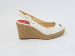 Christian Louboutin Menorca Espadrille Wedge Sandal Size 36 It (6 Us)