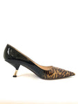 Prada Ombré Leopard Pump Size 40.5 It (10.5 Us)