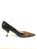 Prada Ombré Leopard Pump Size 40.5 It (10.5 Us)