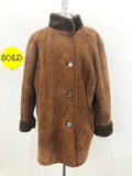 Fantazia Shearling Coat Size M