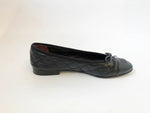 Chanel Quilted Ballet Flats Size 37.5 It (7.5 Us)