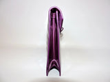 Yves Saint Laurent Fleur Corrigee Patent Leather, Purple