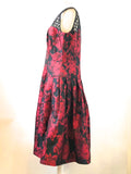 Carmen Marc Valvo Floral Dress W/Tags Size 14